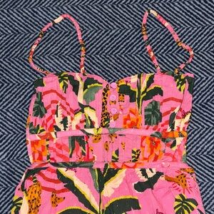 Farm Rio Leopard Forest Cotton Sundress